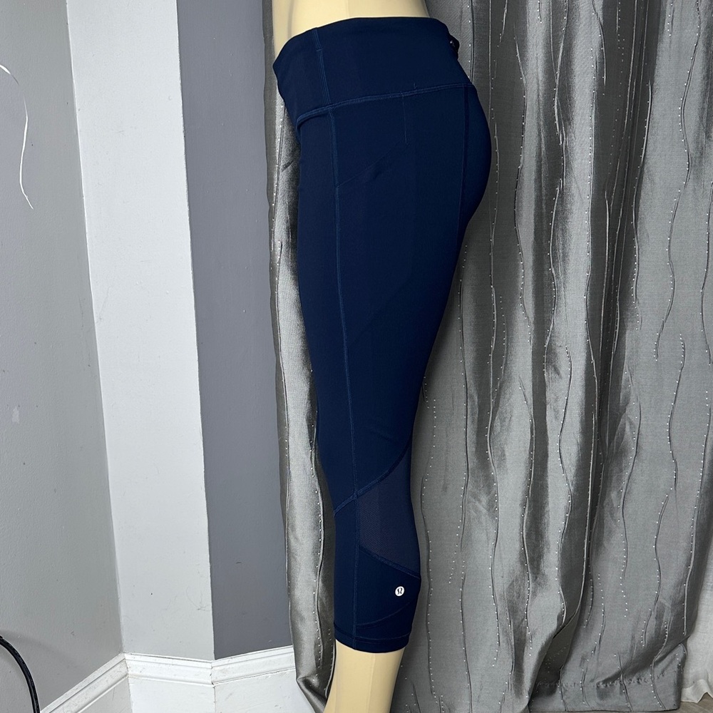 Lululemon Women’s Sz 10 Navy Blue High-Rise 5 Pockets
